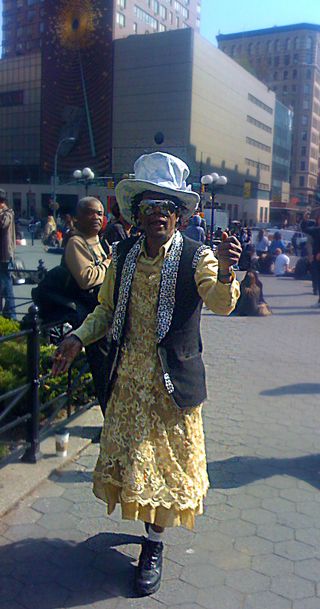 Mr. Wendel, Union Square, NYC, April 2009