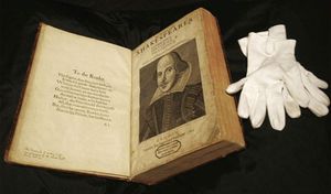 One of Shakespeare's First Folios