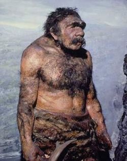 Neanderthal depiction