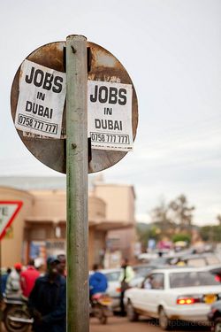 Jobs in Dubai. Photo by Robert P. Baird.