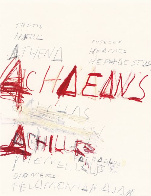 Twombly. Fifty Days at Iliam. Heroes of the Achaeans. 1978