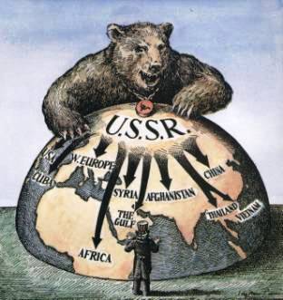 Cold War cartoon