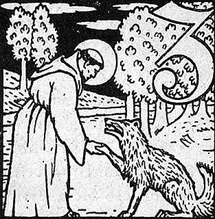 St+Francis+and+Wolf