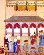 Nakkas-Osman-1580s-Sultan-Selim-II-receiving-Seyyid-Lokman-in-the-Çorlu-Palace-in-Edirne-WikimediaCommonsPD-242x300