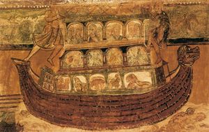 11th_century_unknown_painters_-_Noah's_Ark_-_WGA19708