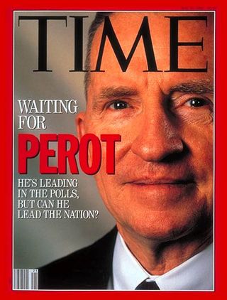 Ross Perot on Time Magazine 1992
