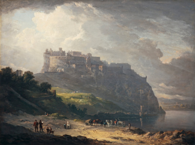 Edinburgh Castle and the Nor' Loch by Alexander Nasmyth
