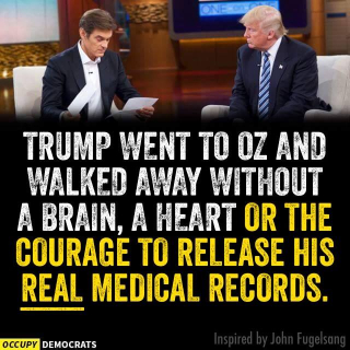 Oz and Trump