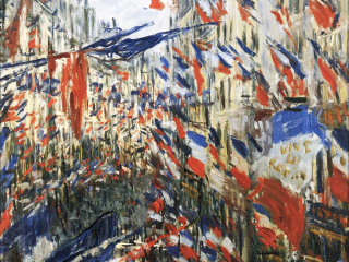 DetailRue_Montorgueil_with_Flags_by_Claude_Monet