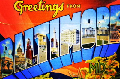 Baltimore postcard