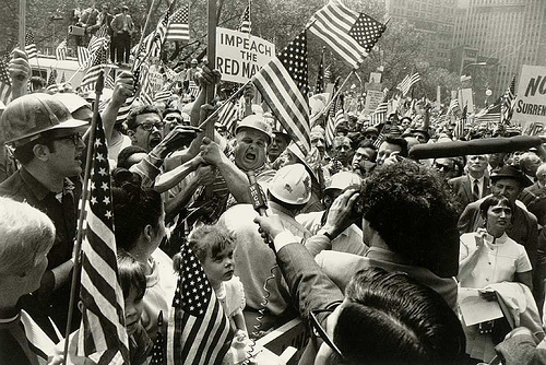 Hard Hat Riot, NYC 1970