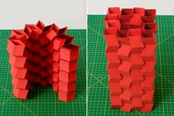 Origami-zipper-tube-tower