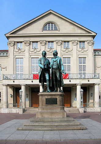 National Theater, Goethe and Schiller