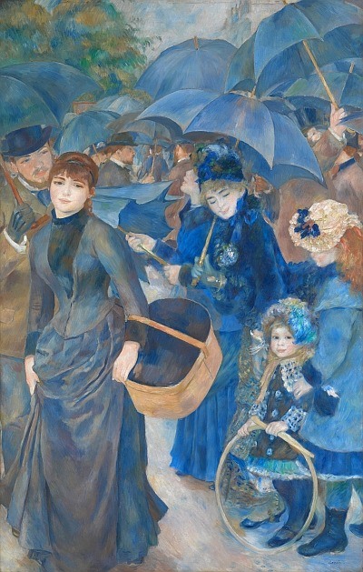 LesParapluies by Auguste Renoir