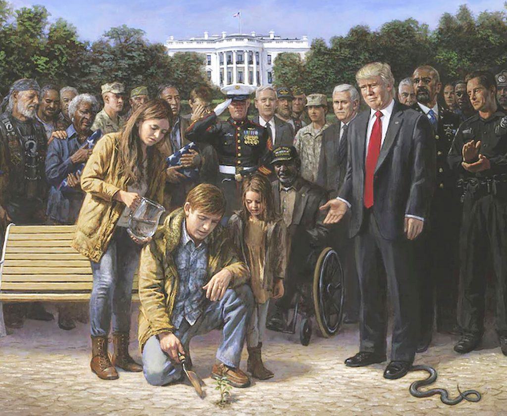 You Are Not Forgotten, painting by John McNaughton.