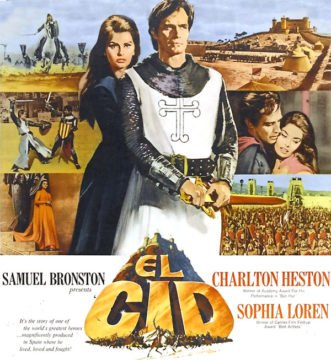El Cid movie poster.