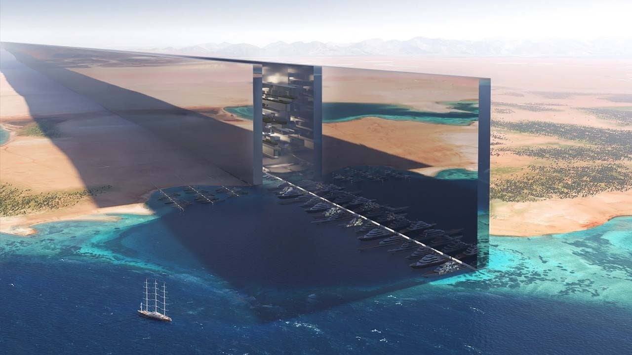 Saudi Arabia Breaks Ground on Massive SciFi Megacity 3 Quarks Daily