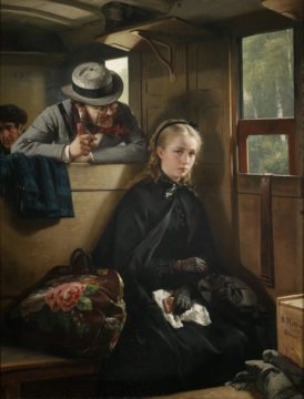 The Irritating Gentleman (B. Woltze, 1874)