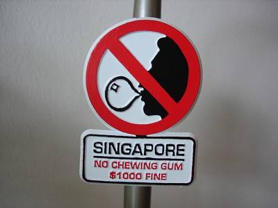 chewing tobacco allowed in singapore Lessons From Singapore: If You Can't Think Because You Can't Chew, Try A  Bannana