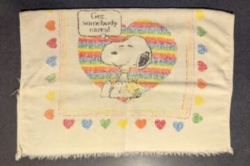 Photo of the dish towel described in the essay