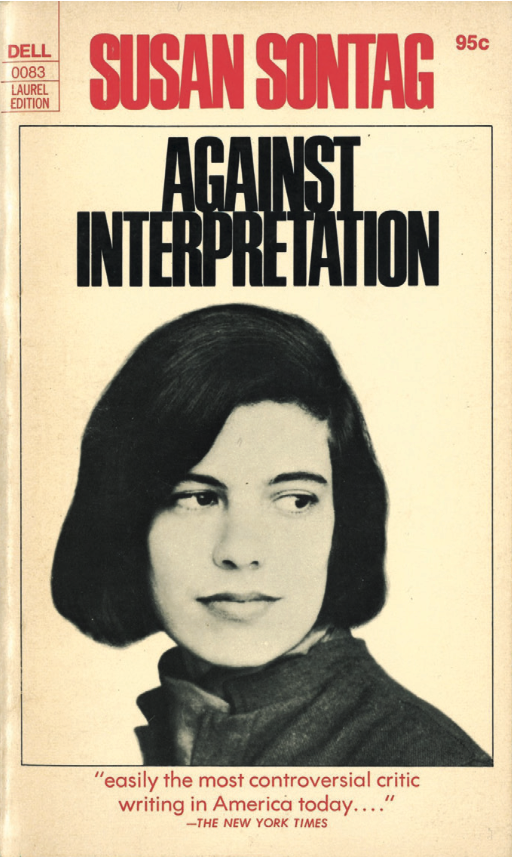 Susan Sontag: A Critic at the Crossroads of Culture