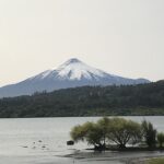 Active volcano near Villarica
