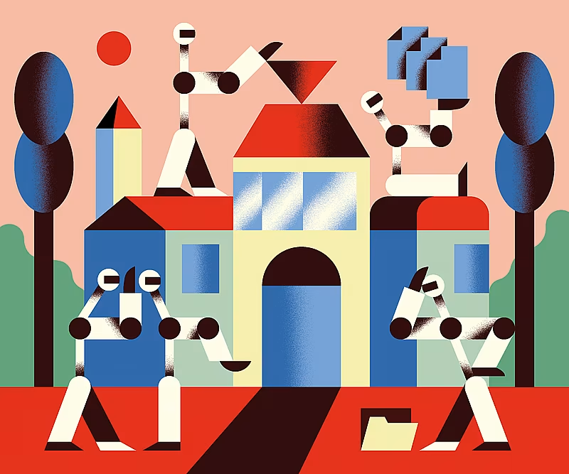 How do we model the future of work? It takes an AI village